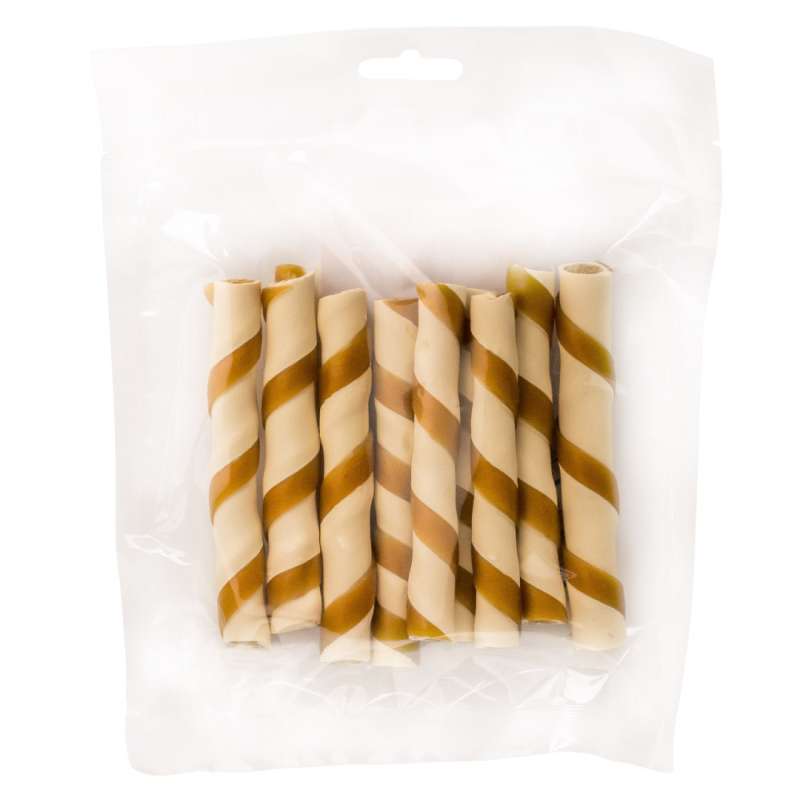 Honden kauwrol gevuld met kip 9 stuks