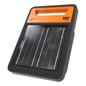 Gallagher S60li solar schrikdraadapparaat met lithium batterij