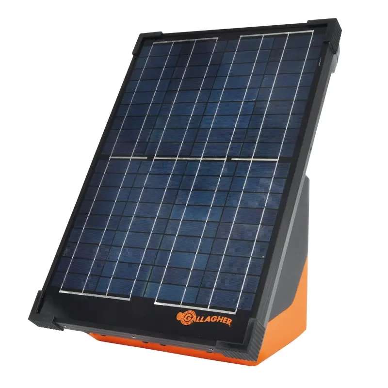 Gallagher S200 solar schrikdraadapparaat met 2 batterijen