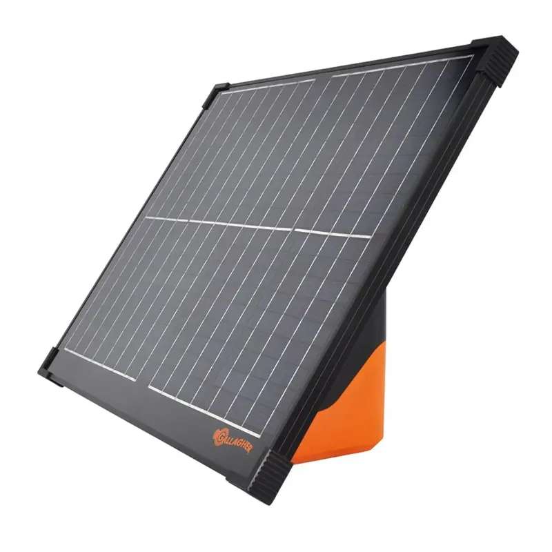Gallagher S400 solar schrikdraadapparaat met 2 batterijen