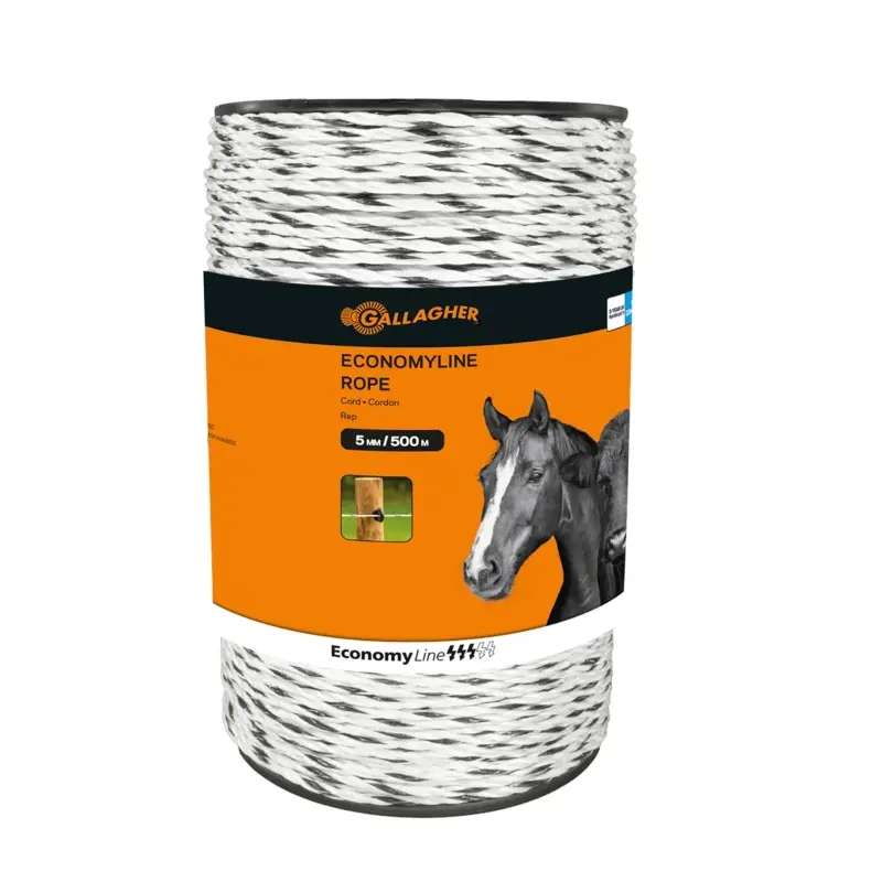 EconomyLine schrikkoord wit 500m