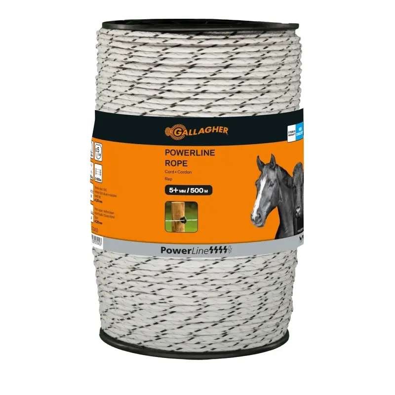 PowerLine schrikkoord wit 500m