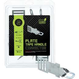 Lint poortgreep verbinder rvs