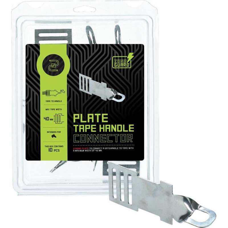 Lint poortgreep verbinder rvs