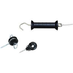 Poortgreepset elastiek