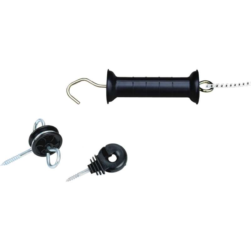 Poortgreepset elastiek