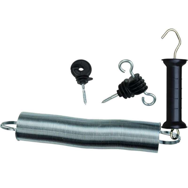 Poortgreepset met veer