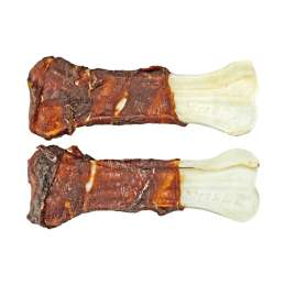 Braaaf rawhide hondensnack geperst been eend 12,5 cm 2 stuks