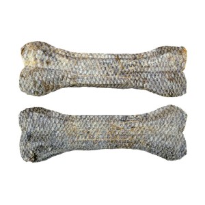 Braaaf seafood hondensnack geperst bot zalm