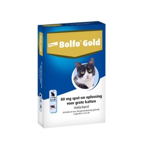 Bolfo gold kat 80 4 stuks