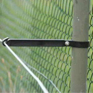 Afstandisolator voor koord en draad 25cm voor 60mm palen