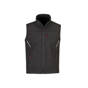 Bodywarmer Troms softshell zwart