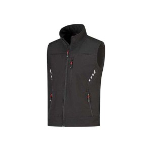 Bodywarmer Troms softshell zwart