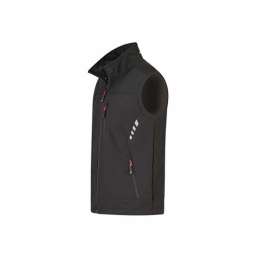 Bodywarmer Troms softshell zwart