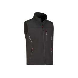 Bodywarmer Troms softshell zwart