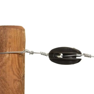 Hoekisolator S zwart 5 stuks