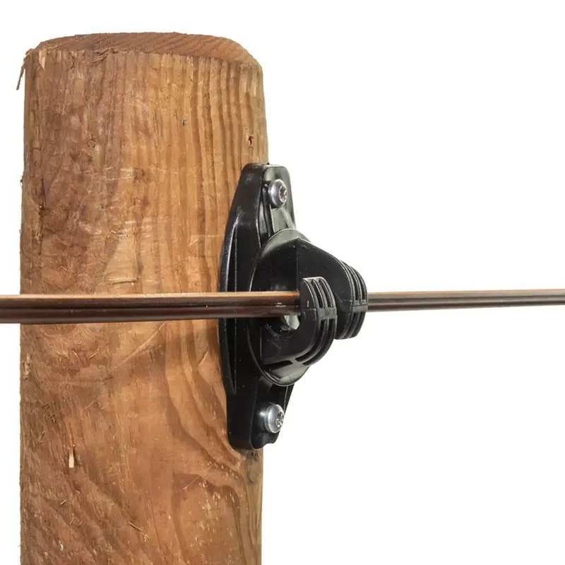 Gallagher W-isolator Super zwart 25 stuks