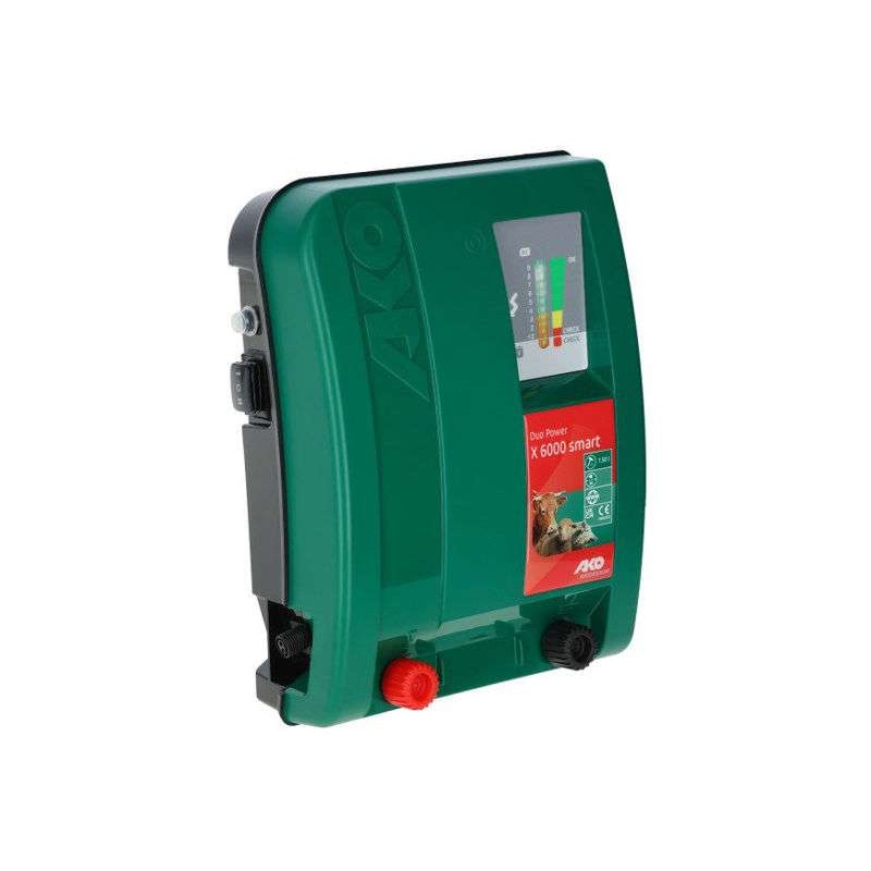 AKO Duo Power X6000 smart schrikdraadapparaat  230V/12V