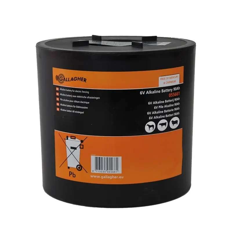 Ronde batterij 6V 90Ah