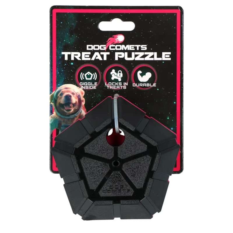 Dog Comets Treat Puzzle Roze