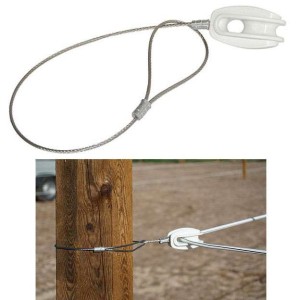 AKO Hoekisolator 3-delig voor Premium Horse Wire