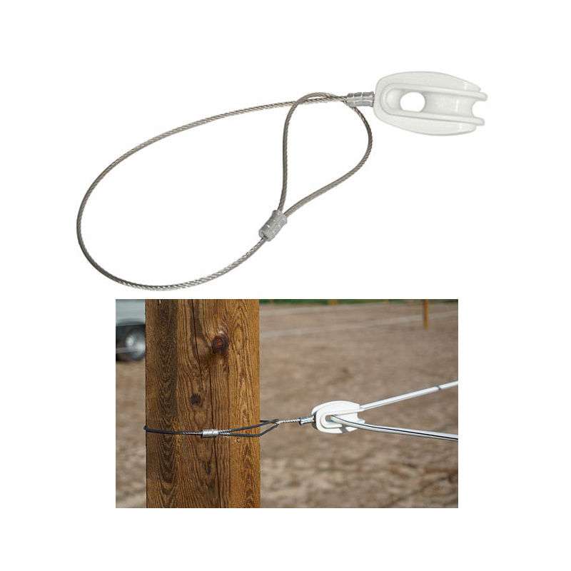 AKO Hoekisolator 3-delig voor Premium Horse Wire