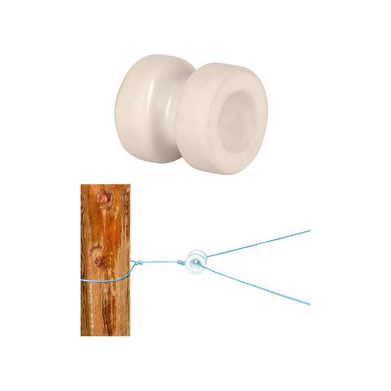 AKO Hoekisolator porselein zwaar 10 stuks