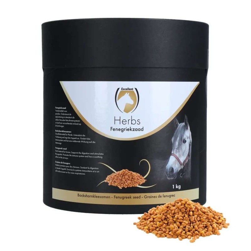 Excellent Horse Herbs Fenegriekzaad 1 kg