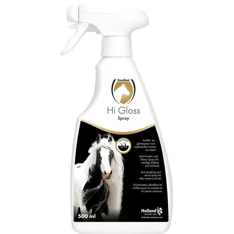 Excellent Horse glansspray voor staart & manen 500 ml