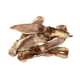 Braaaf Butchery Hondensnacks Konijnenoren met haar 80 gram