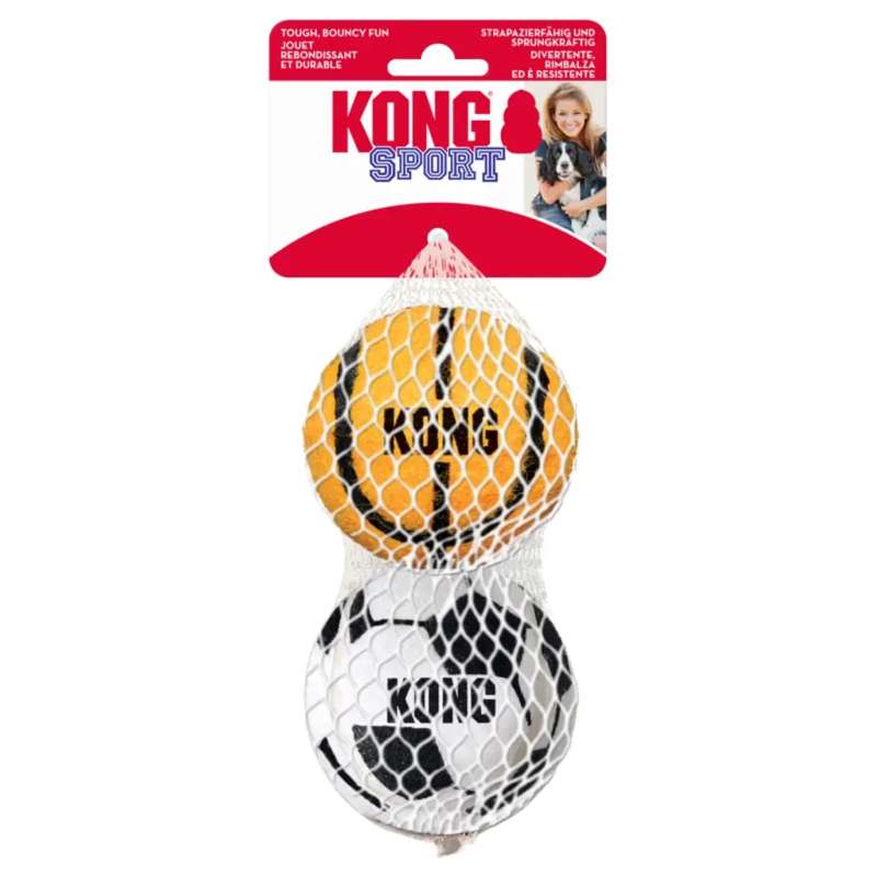 KONG Sport Hondenspeelballen Assorti L 2 stuks
