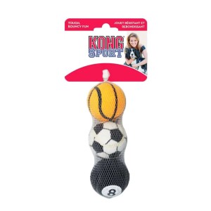 KONG Sport Hondenspeelballen Assorti M 3 stuks
