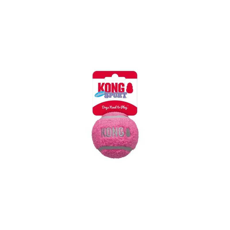 KONG hondentennisbal met pluche M