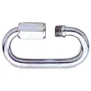Noodschalm met schroef verzinkt 10 mm