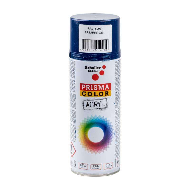 Prisma Color acryl hoogglans Saffierblauw RAL 5003 400ml