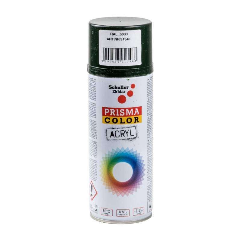 Prisma Color acryl hoogglans Sparrengroen RAL 6009 400ml
