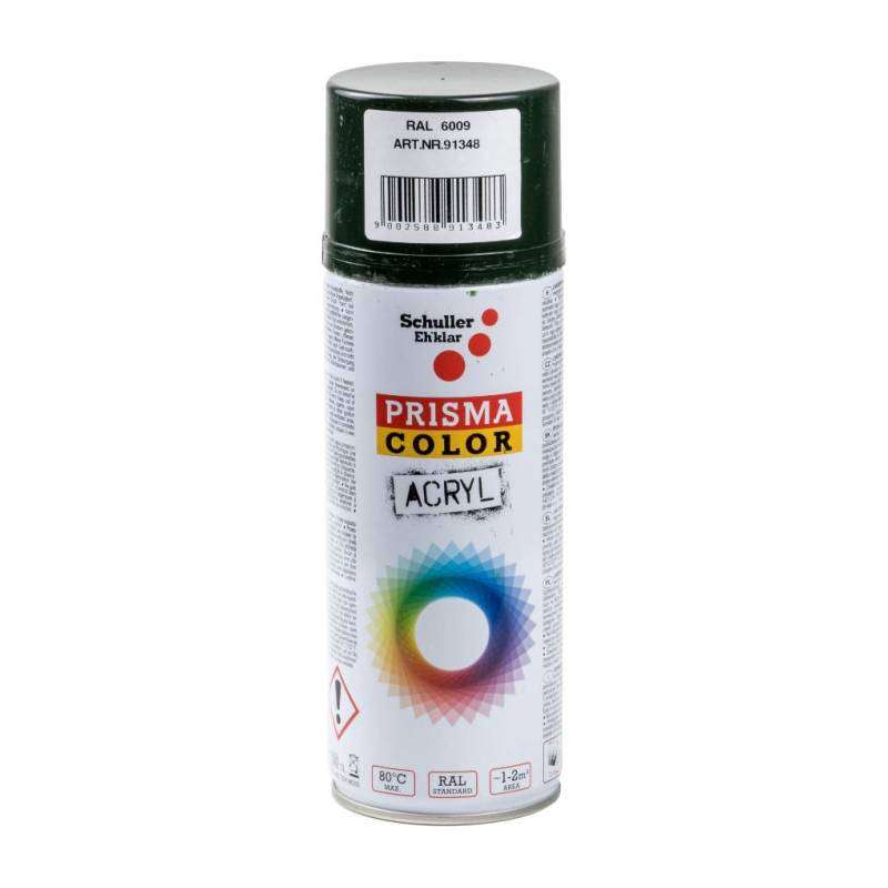 Prisma Color acryl hoogglans Sparrengroen RAL 6009 400ml