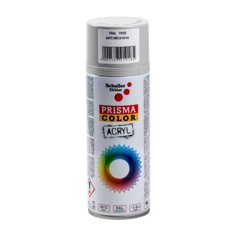 Prisma Color acryl hoogglans Lichtgrijs RAL 7035 400ml