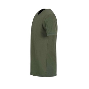 T-shirt Bart V-hals olijfgroen 2 stuks