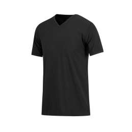 T-shirt Bart V-hals zwart 2 stuks
