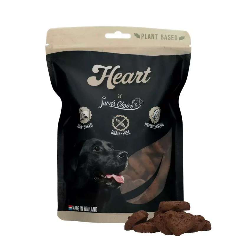 Hondensnack Luna's Choice Plant Based Sweet Hearts