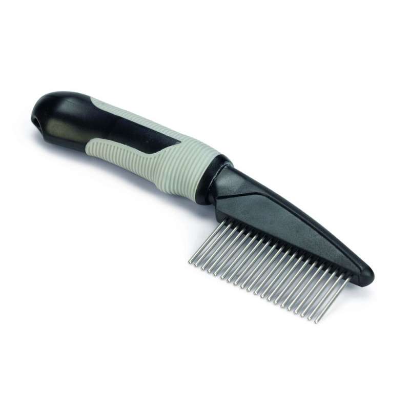 Beeztees hondenverzorgingskam grof met Roterende Tanden