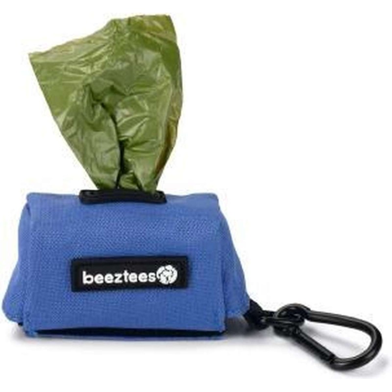 Beeztees poepzakhouder Limpa blauw inclusief poepzakjes