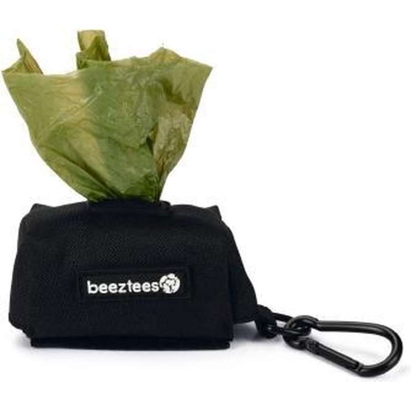 Beeztees poepzakhouder Limpa zwart inclusief poepzakjes