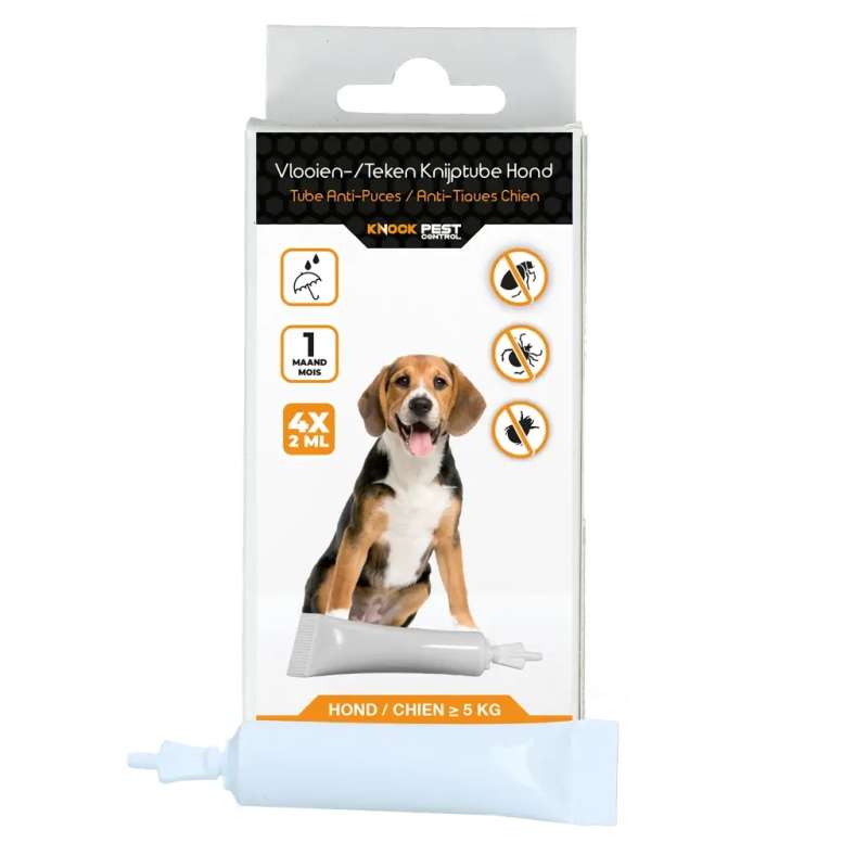 Knock Pest vlooien-tekenpipet Hond 5 tot 15 kg