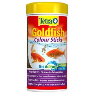 Tetra goldfish colour sticks 250ml