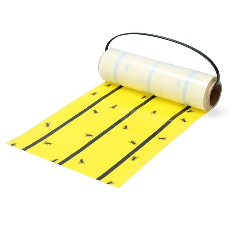 Knock Pest Vliegenkleefrol Geel 5 m