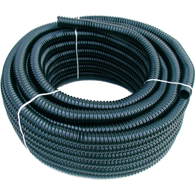 Vijverslang 32 mm 30 m zwart