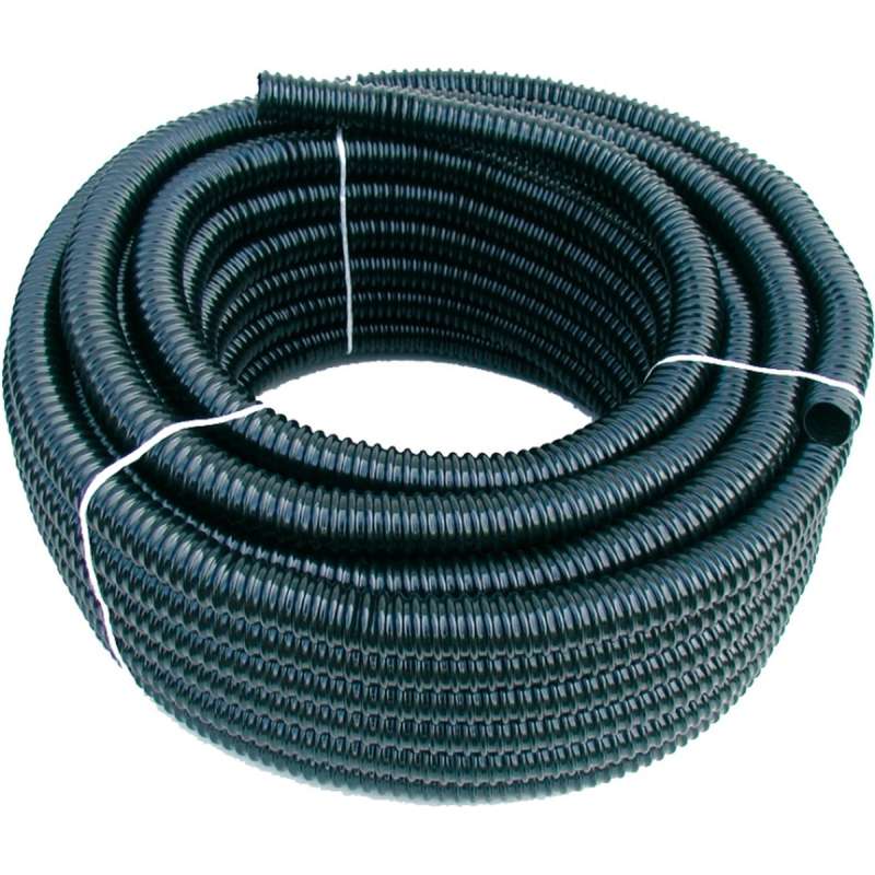 Vijverslang 40 mm 30 m zwart