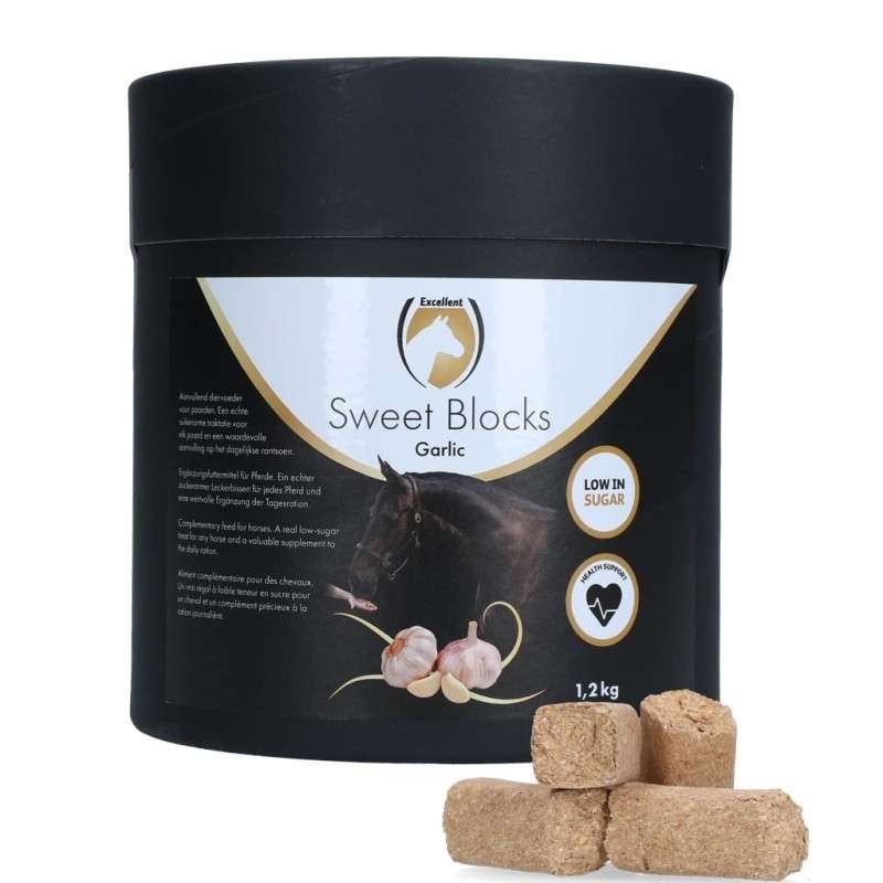 Excellent Horse paardensnoepjes knoflook 1,2 kg